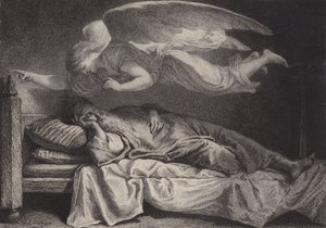 Josephs drøm af after Albert Robida