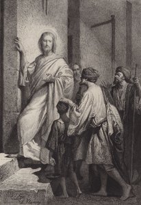 At give syn til de blinde mænd af after Albert Robida