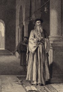 Farisæeren og Tolderen af after Albert Robida