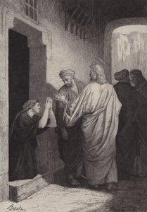 Kvinden fra Kanaan af after Albert Robida