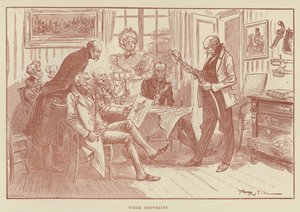 Gamle minder af after Albert Robida