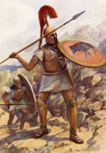 En hoplit i Servius Tullius