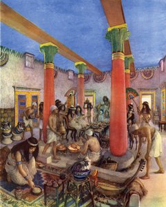 Husliv i det gamle Egypten