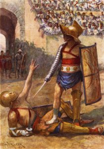 Gladiatorer, kampens afslutning