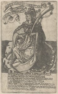 Delphian Sibyl af after Baccio Baldini