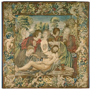 Deponeringen af after Bernard van Orley