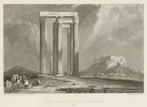 Jupiter Olympus-templet, Athen