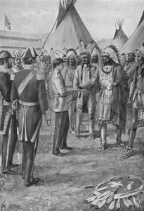 The Red Mans Welcome, Prince of Wales i Canada, 1860