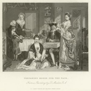 Forbereder Moses til messen af after Daniel Maclise