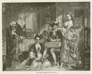 Forbereder Moses til messen af after Daniel Maclise