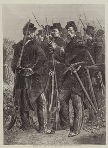 Sappere og minearbejdere fra den franske hær af after Denis Auguste Marie Raffet