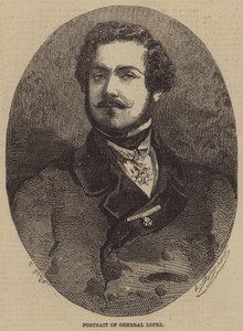 Portræt af general Lopez
