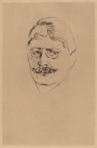 Knut Hamsun af after Edvard Munch