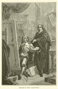 Eustache Le Sueur, Louis Vitet af after Emile Antoine Bayard