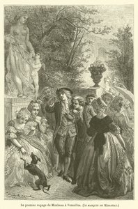 Mirabeaus første rejse til Versailles, Marquis af Mirabeau af after Emile Antoine Bayard