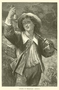 Skoledrengen fra Salamanca, Lesage af after Emile Antoine Bayard
