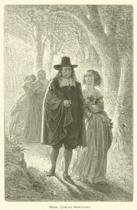 Milton, Camille Desmoulins af after Emile Antoine Bayard
