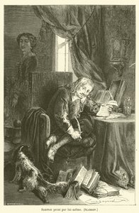 Scarron malet af ham selv, Scarron af after Emile Antoine Bayard