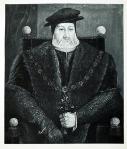 Charles Brandon, hertug af Suffolk, ca. 1544, pub. 1902 (collotype) af after English School