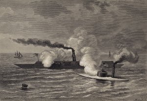 Angreb af monitoren på Merrimack