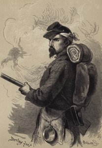 Soldat fra den amerikanske borgerkrig