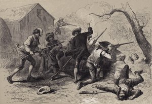 Slaget ved Lexington af after Felix Octavius Carr Darley