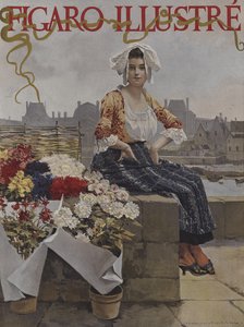 Blomstersælger i det sidste århundrede