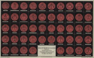 Seals of The British Colonies, designet af Frederick Leighton