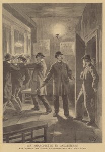 Anarkister i England af after Frederic Theodore Lix