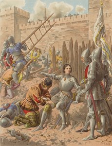 Belejringen af ​​Paris (chromolitho)