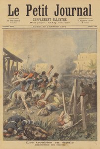 Problemer på Sicilien af after Frederic Theodore Lix