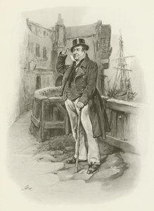 Kaptajn Cuttle af after Frederick Barnard