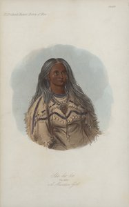 Sha-ko-ka, The Mint, A Mandan Girl (akvatint)