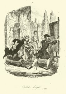 Illustration til Peregrine Pickle af Tobias Smollett