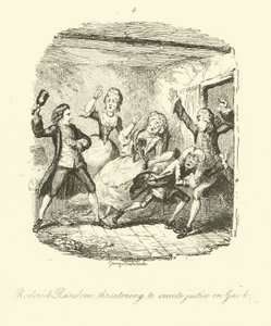 Illustration til Roderick Random af Tobias Smollett