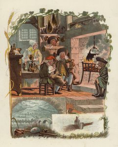Illustration til Tam OShanter af Robert Burns af after George Cruikshank