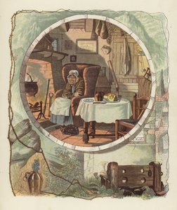 Illustration til Tam OShanter af Robert Burns af after George Cruikshank