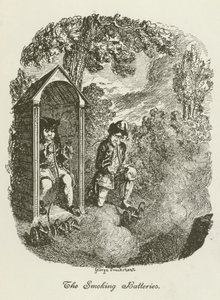 Illustration til Tristram Shandy af after George Cruikshank