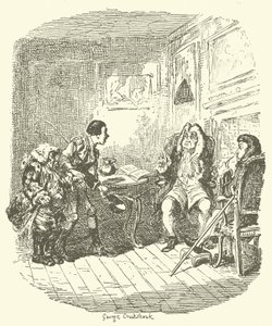 Illustration til Tristram Shandy af after George Cruikshank