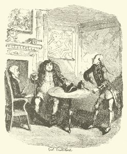 Illustration til Tristram Shandy af after George Cruikshank
