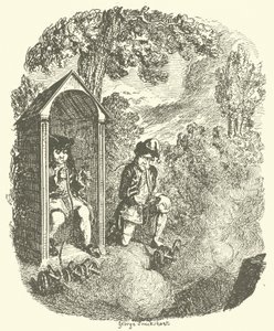 Illustration til Tristram Shandy af after George Cruikshank