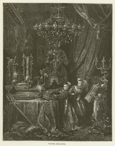 Fatima og Anna af Gustave after Dore