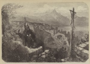 Fuentarabia, et yndet feriested for kejserinde Eugenie af Gustave after Dore