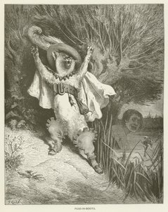 Bestøvlede kat af Gustave after Dore