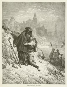 Den gamle sømand af Gustave after Dore