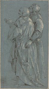 Jomfruen og Sankt Johannes af after Hans Baldung Grien