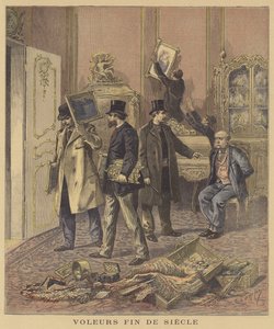 Et dristigt røveri af after Henri Meyer