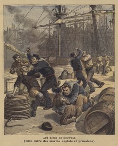 I Millwall Docks af after Henri Meyer