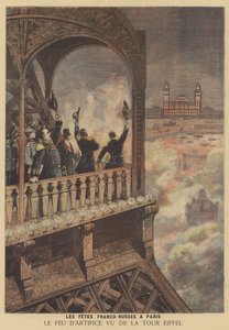 Festligheder i Paris til minde om den fransk-russiske alliance