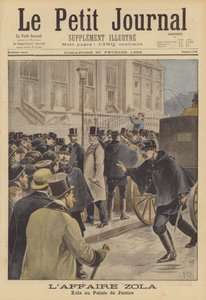 Emile Zola i Palais de Justice